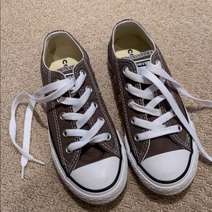 New Converse All Star boys Gray sneakers size 11.5